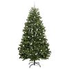 vidaXL Kunstigt juletr&aelig; med 300 LED'er Gr&oslash;n 300 cm PVC og metal