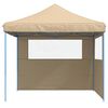 vidaXL Party Tent Beige 292 x 292 x 315 cm Oxford stof