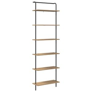 vidaXL Bogreol 6 niveauer 60 x 24 x 203 cm Konstrueret tr&aelig;