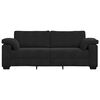 vidaXL 3-personers sofa 220x77x82 cm velour sort