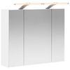 vidaXL Badev&aelig;relsesspejlskab Hvid 60 x 14,5 x 50 cm Konstrueret tr&aelig;