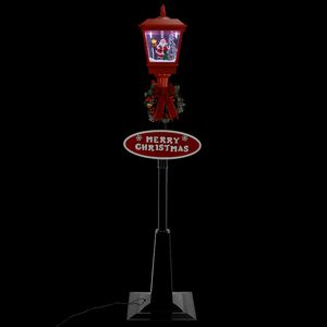 vidaXL julegadelampe med julemand 180 cm LED