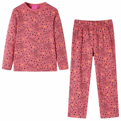 Pyjamas til børn str. 92 gammelrosa