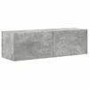 vidaXL TV v&aelig;gskab 98 x 31 x 29,5 cm Betongr&aring; Konstrueret tr&aelig;