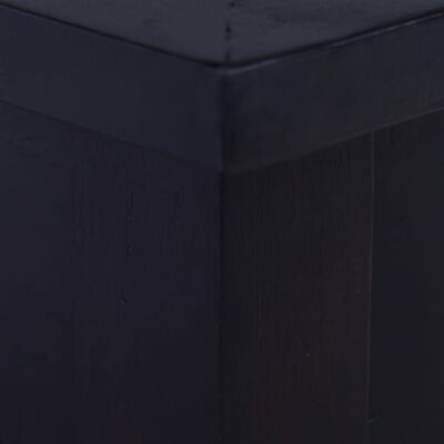 vidaXL sofabord 100x50x30 cm massivt mahognitræ mørkebrun