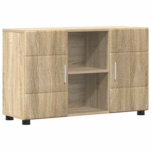vidaXL Sideboard med hylde FLORIN Sonoma eg 88,5 x 30,5 x 55,5 cm