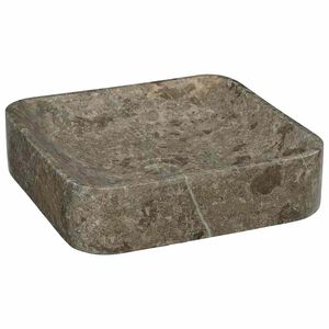 vidaXL h&aring;ndvask 40x40x10 cm marmor gr&aring;