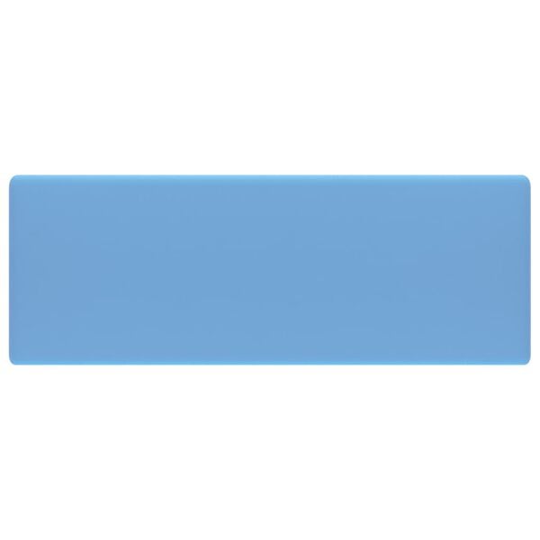 vidaXL luksus h&aring;ndvask overl&oslash;b 41x41 cm keramik firkantet mat lysebl&aring;