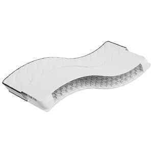 vidaXL springmadras med bonellfjedre 90x190 cm medium enkeltst&oslash;rrelse