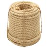 vidaXL reb 100 % sisal 12 mm 100 m