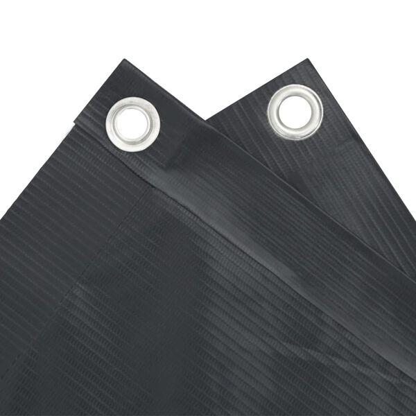 vidaXL altanafsk&aelig;rmning 90x500 cm oxfordstof antracitgr&aring;