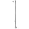 vidaXL havebruser 215 cm rustfrit st&aring;l