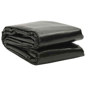 vidaXL poolovertr&aelig;k 260 x 160 cm PE sort