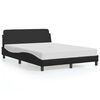 vidaXL sengestel Dover sort 135x190 cm kunstl&aelig;der