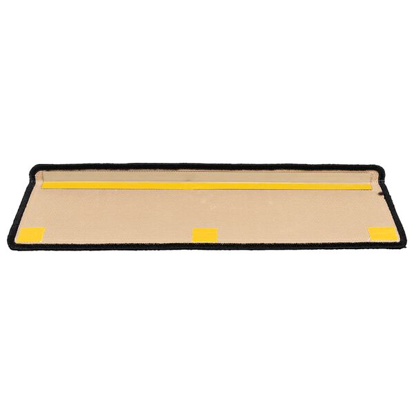 vidaXL selvkl&aelig;bende trappem&aring;tter 5 stk. 65x21x4 cm sort og gr&aring;