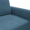 vidaXL 3-personers sofa 180 cm velour bl&aring;