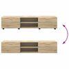 vidaXL TV-m&oslash;bels&aelig;t med skuffe med hylde Sonoma eg Konstrueret tr&aelig;