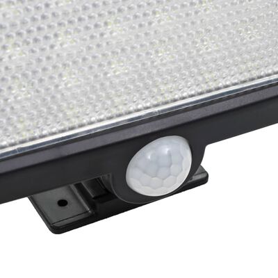 vidaXL LED-solcellelampe med bevægelsessensor hvid