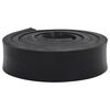 vidaXL gummikant til sneplov 300x8x2 cm sort