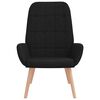 vidaXL l&aelig;nestol stof sort