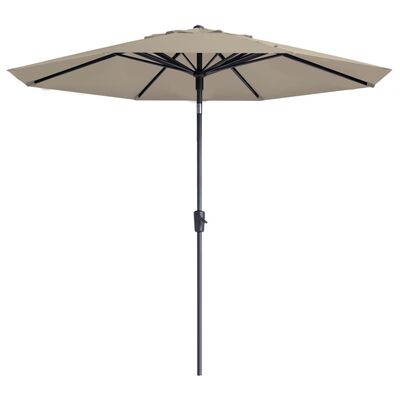 Madison parasol Paros II Luxe 300 cm ecrufarvet