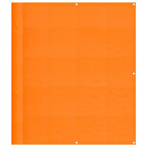 vidaXL altanafsk&aelig;rmning 120x700 cm 100 % polyester orange