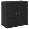 vidaXL V&aelig;gmonteret skab 60 x 31 x 60 cm Konstrueret tr&aelig; Sort eg
