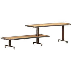 vidaXL tv-skab 160x30x40 cm massivt mangotr&aelig;