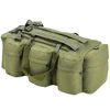 vidaXL duffelbag i 3-i-1 army-stil 45 l olivengr&oslash;n