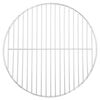 vidaXL grillrist &Oslash;37cm rund 304 rustfrit st&aring;l