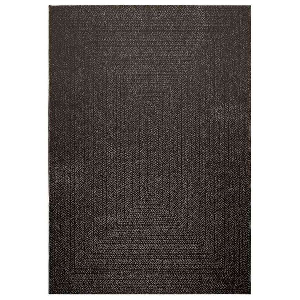 vidaXL gulvt&aelig;ppe ZIZUR 160x230cm jute-look indend&oslash;rs udend&oslash;rs