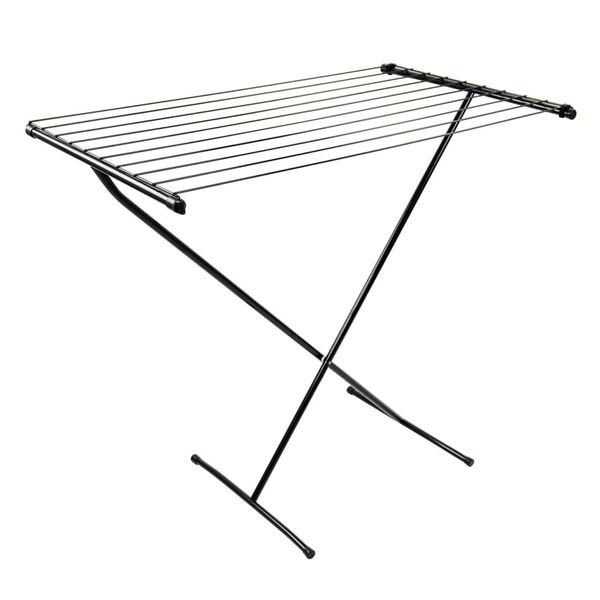 Bo-Camp t&oslash;rrestativ 9 m st&aring;l sort