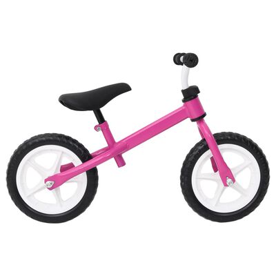 vidaXL løbecykel 9,5" hjul pink