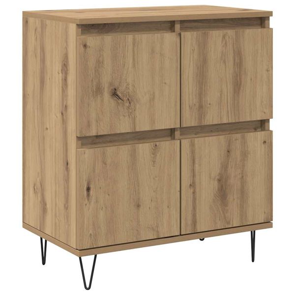 vidaXL Sideboard Artisan Egetr&aelig; 60 x 35 x 70 cm