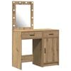 vidaXL Kl&aelig;deskab 2 pcs Brun 50 x 41 x 135 cm Konstrueret tr&aelig;