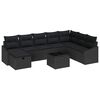 vidaXL Sofa S&aelig;t 8 stk. polyrattan