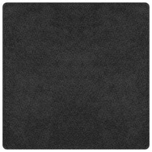 vidaXL Anti-slip Shaggy t&aelig;ppe M&oslash;rkegr&aring; 200 x 200 cm PP