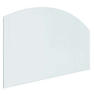 vidaXL Pejs glasplade Transparent 100 x 60 cm Glas