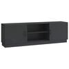 vidaXL TV-skab Sort 150 x 31 x 47 cm Konstrueret tr&aelig;