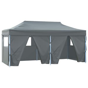 vidaXL Party Tent Antracit 291 x 580 x 315 cm Oxford stof