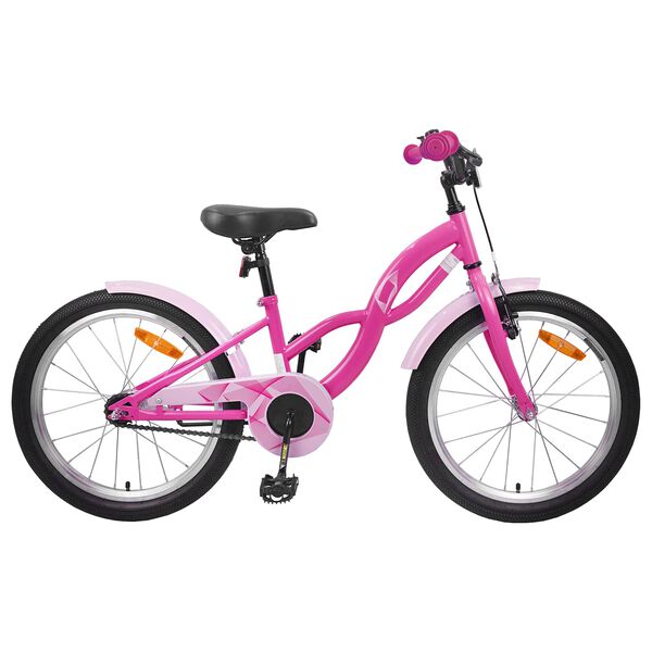 vidaXL B&oslash;rnecykel 20 tommer til b&oslash;rn i alderen 6-11 &aring;r M&oslash;rk pink