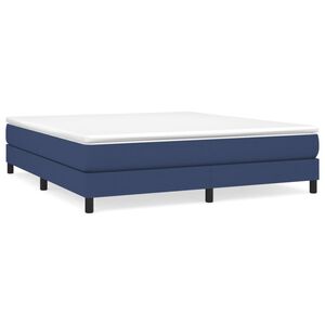 vidaXL Boxspring sengeramme 160x200 cm stof bl&aring;