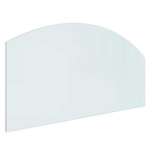 vidaXL Pejs glasplade Transparent 100 x 50 cm Glas