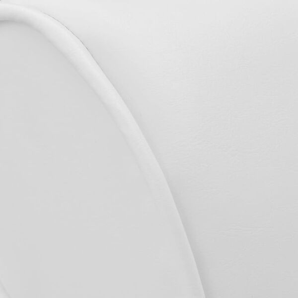 vidaXL chaiselong kunstlæder hvid