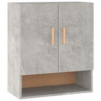 vidaXL vægskab 60x31x70 cm konstrueret træ betongrå