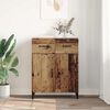 vidaXL Sideboard Gammelt tr&aelig; 69,5 x 34 x 90 cm Konstrueret tr&aelig;