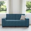 vidaXL 2-personers sofa 180x78x84 cm fl&oslash;jl bl&aring;