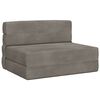 vidaXL Samlebar Sofa Seng Lysegr&aring; 70 x 72 x 60 cm Stof