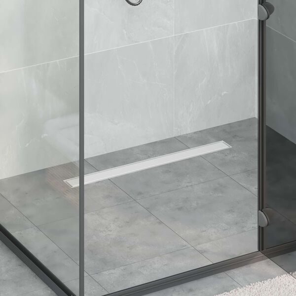 vidaXL 2 i 1 bruserafl&oslash;b S&oslash;lv 70 cm Rustfrit St&aring;l 304