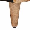 vidaXL Sideboard Naturfarvet 80 x 33,5 x 75 cm Massivt mangotr&aelig;